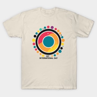 International Dot Day Retro Design T-Shirt